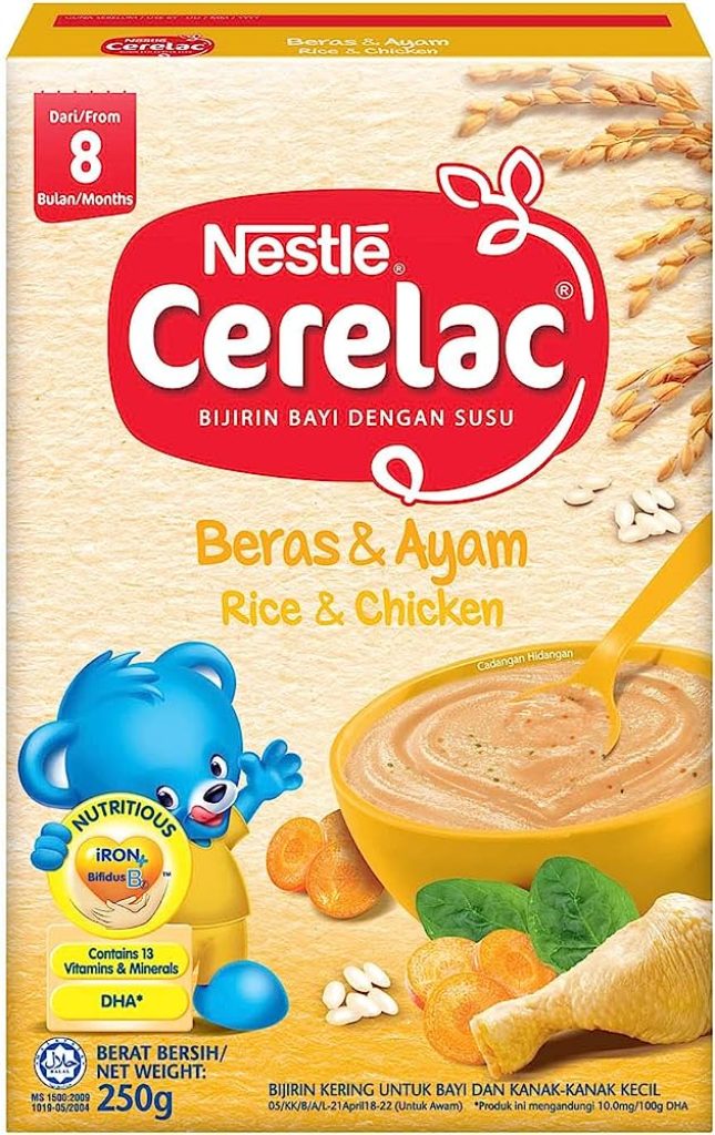 Nestle Cerelac Rice & Chicken 24 Box x 250g